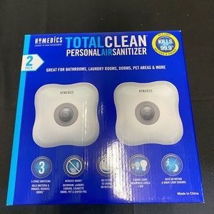 Homedics total clean personal air sanitizer 2pack
